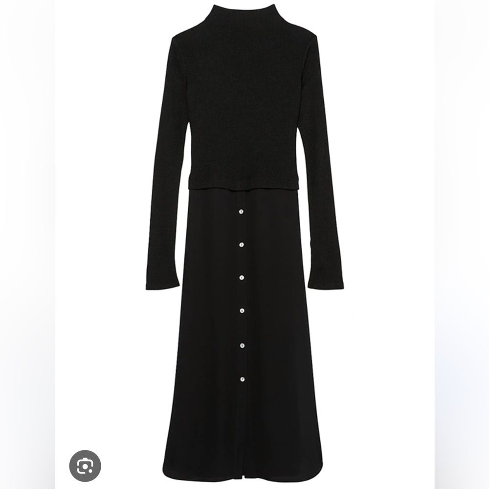 SOLD Theory black dress